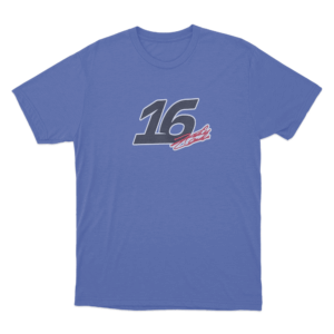 Leclerc 16 Signature T Shirt Blue