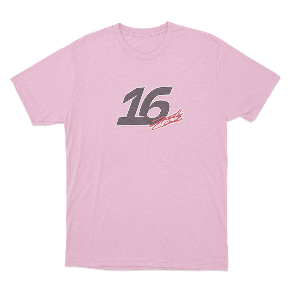 Leclerc 16 Signature T Shirt Pink Leclerc 16 Signature T Shirt Pink