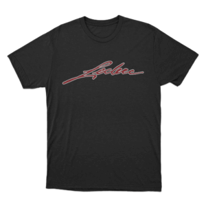Red Signature T Shirt Black